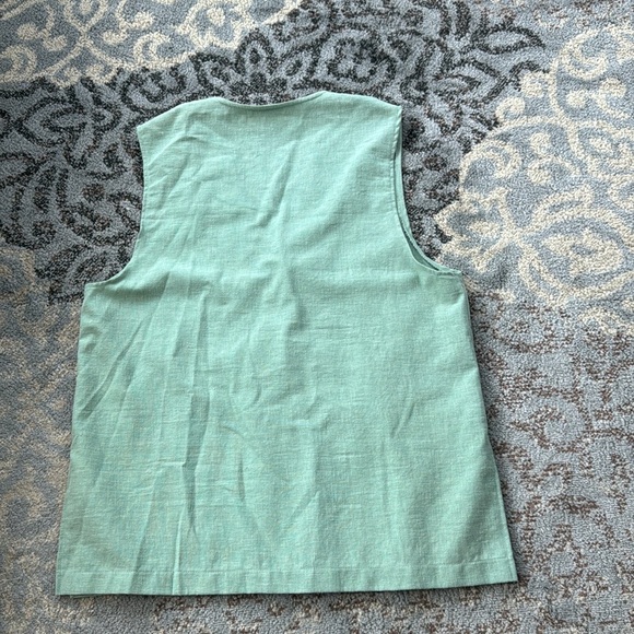 Vintage Cape Cod Sportswear Vest & Pant Set Mint Green 16 - Picture 7 of 12